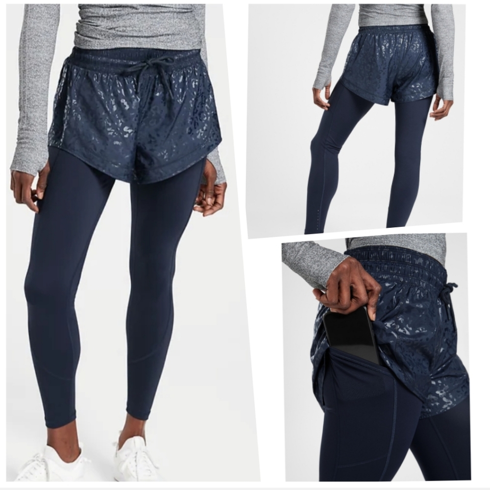Athleta Rainier 2 in 1 Tights